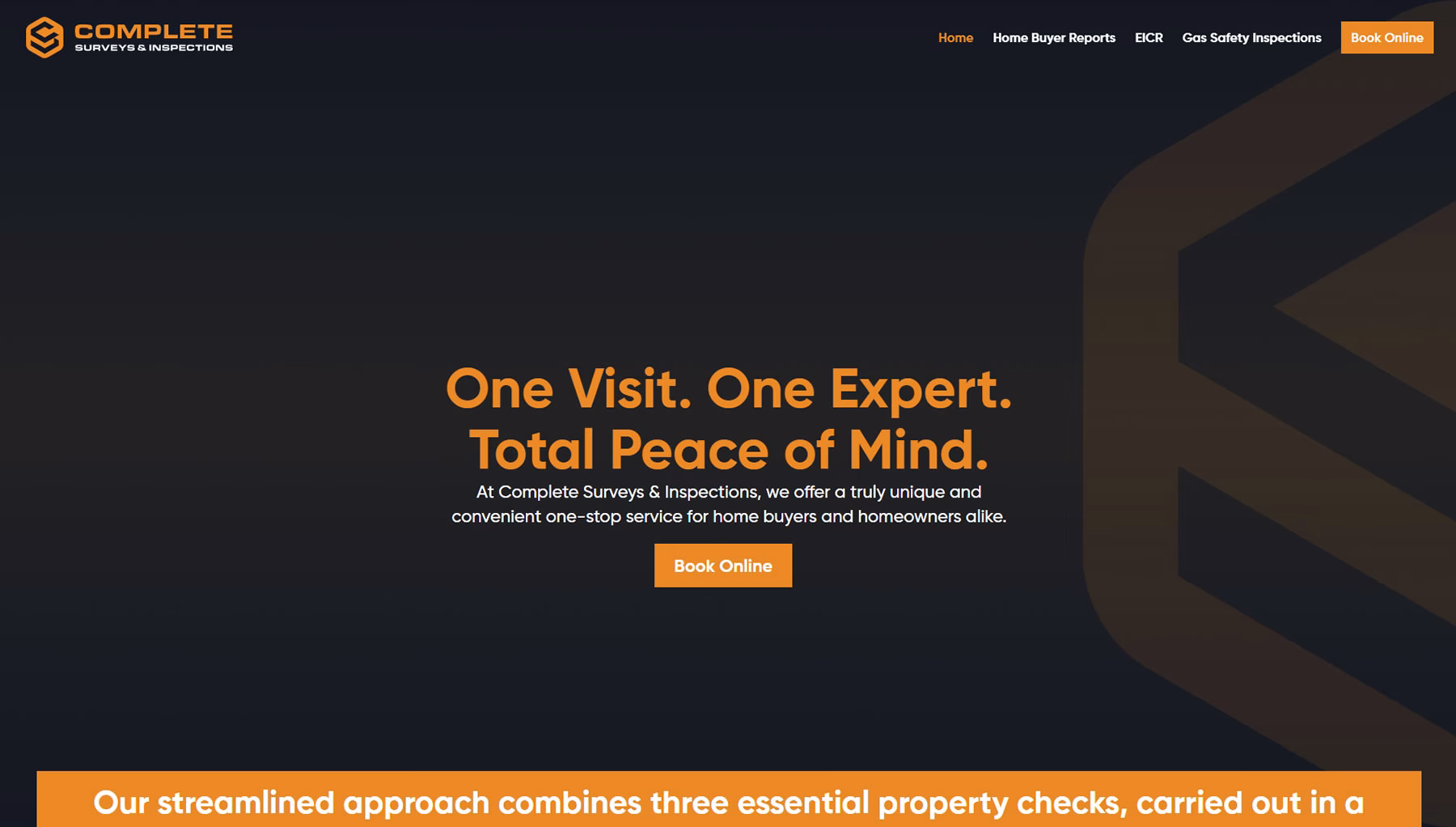 Complete Surveys and Inspections Website Design Medway Kent Complete Surveys and Inspections Website Design Medway Kent
