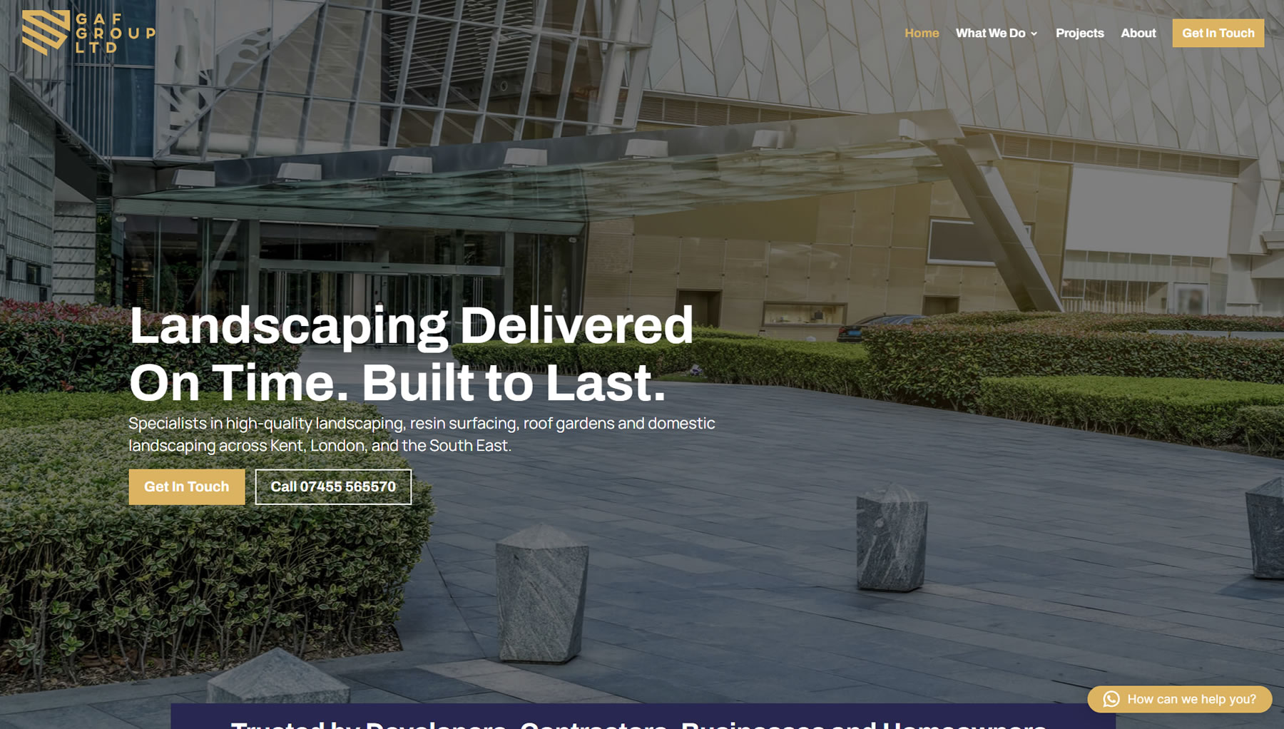 GAF Group Website Design Medway Kent GAF Group Website Design Medway Kent