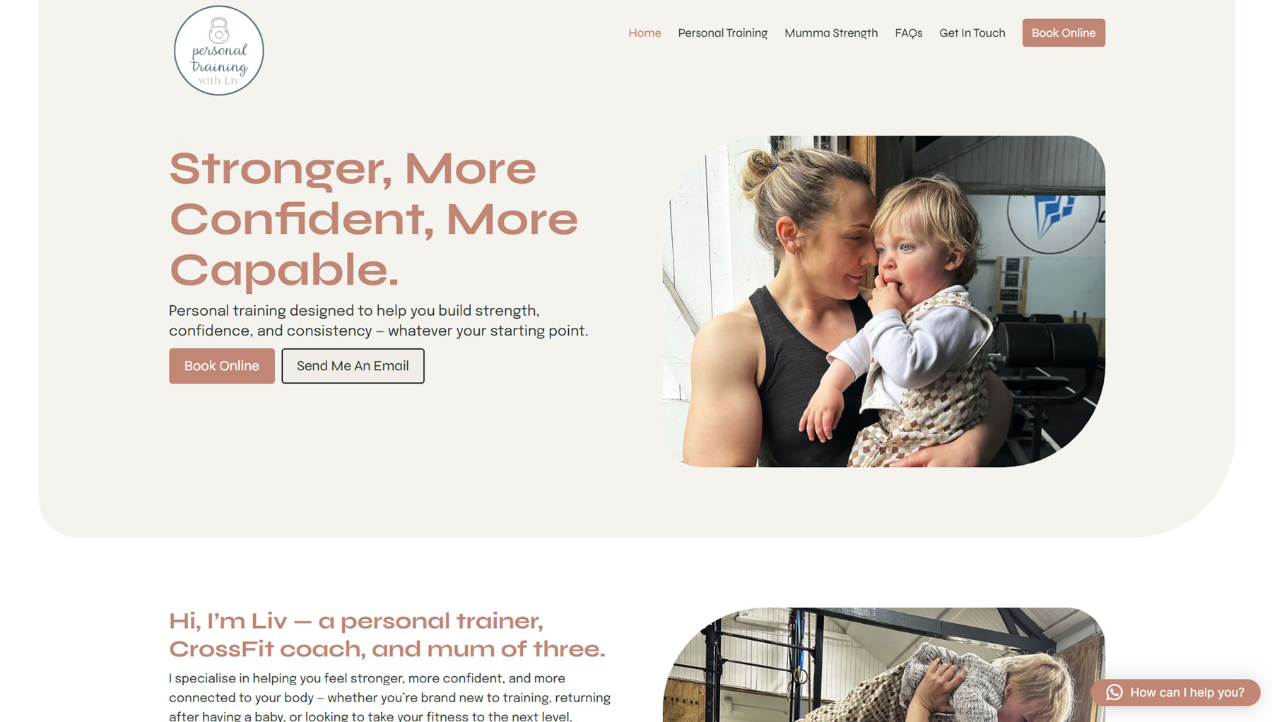 PT With Liv Website Design Medway Kent